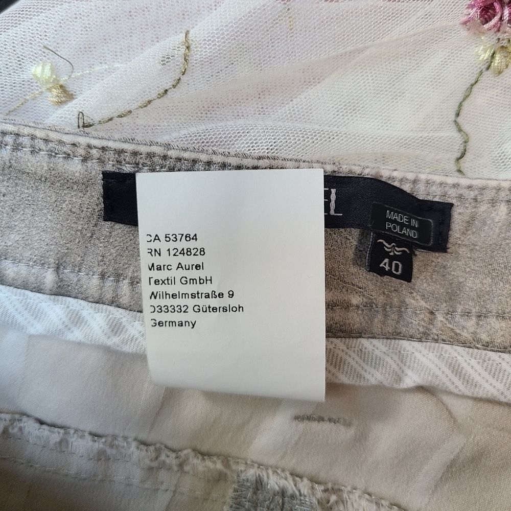 Marc Aurel Reptile Textured Pants - Picture 10 of 12